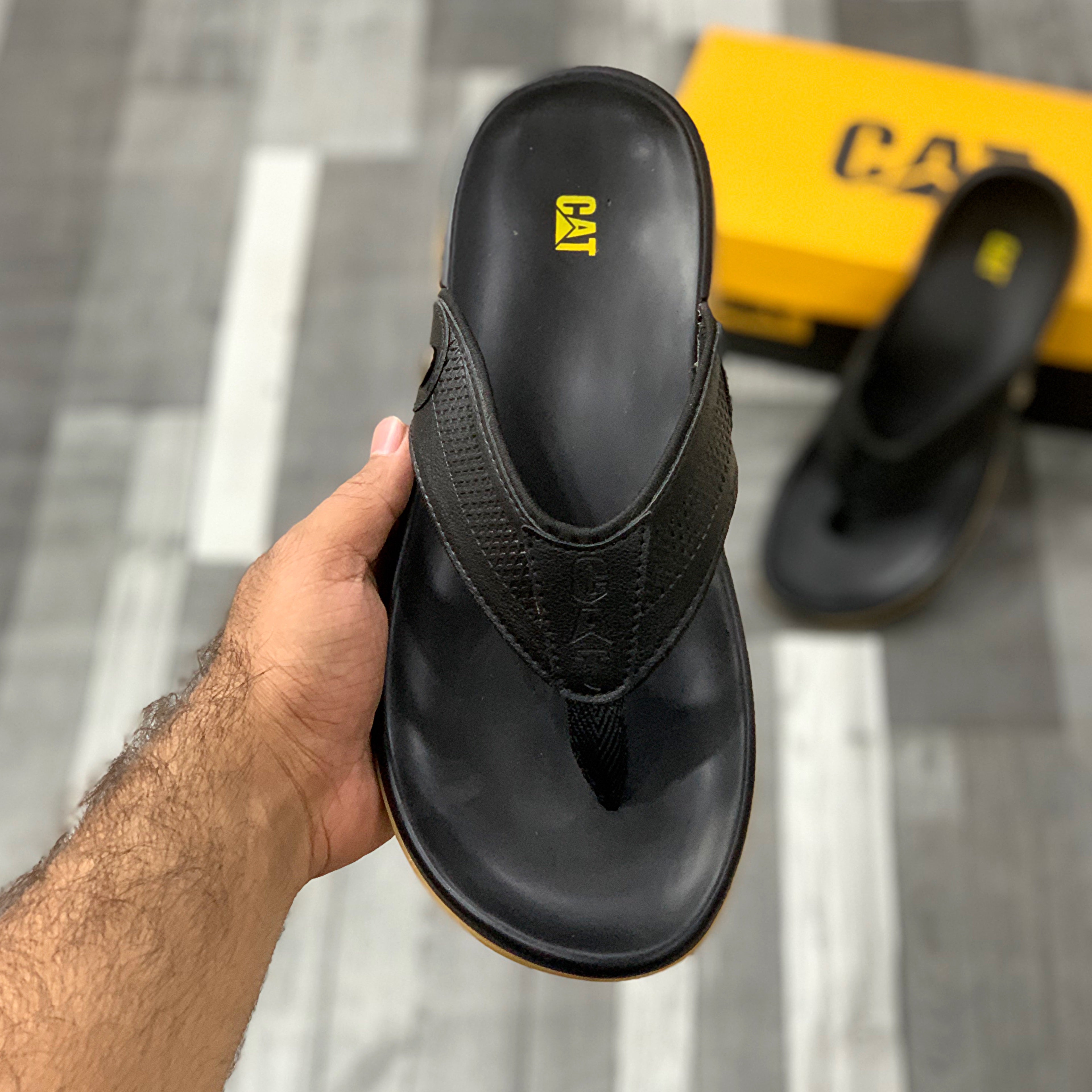 C.A.T Logo Soft Slides (Black)