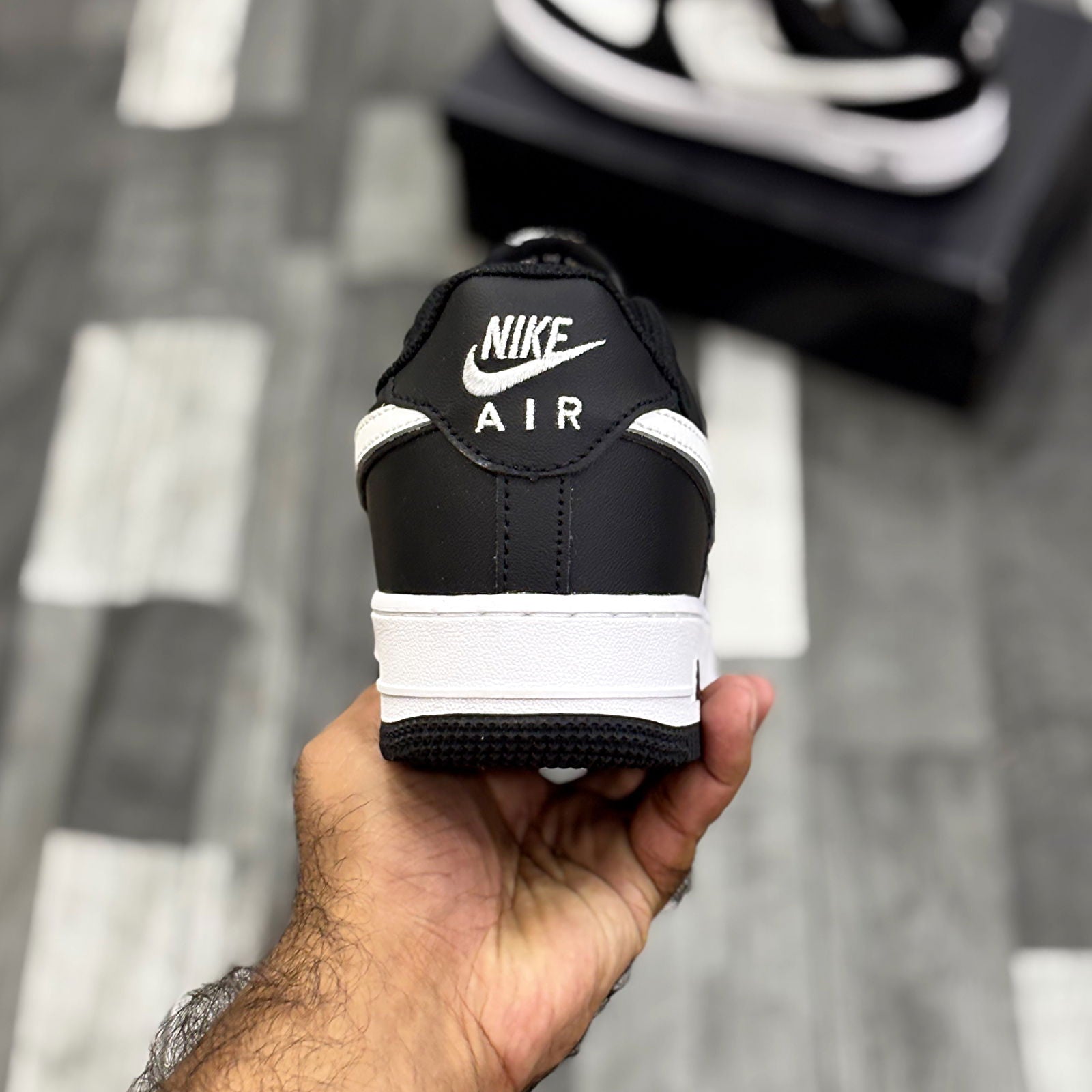 AF-1 Black White Premium Batch - ShoesRepublic