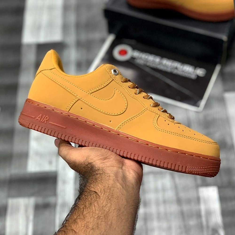AF-1 Flax - Premium Suede Fall Shoes - ShoesRepublic