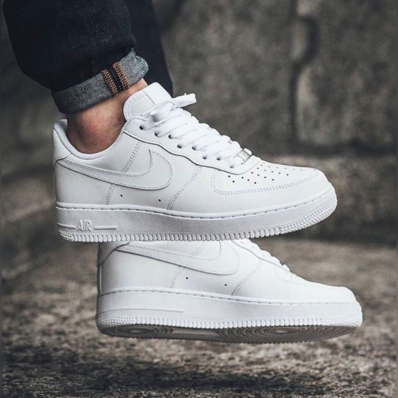 AF-1 Triple White  Premium Batch | Clean & Classic Sneaker - ShoesRepublic