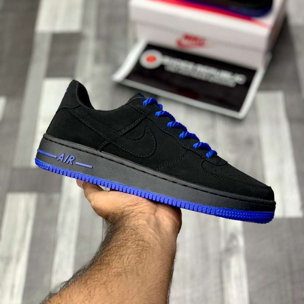 AF1 Blue Rope Lace Sneakers | Classic Style, Modern Touch - ShoesRepublic