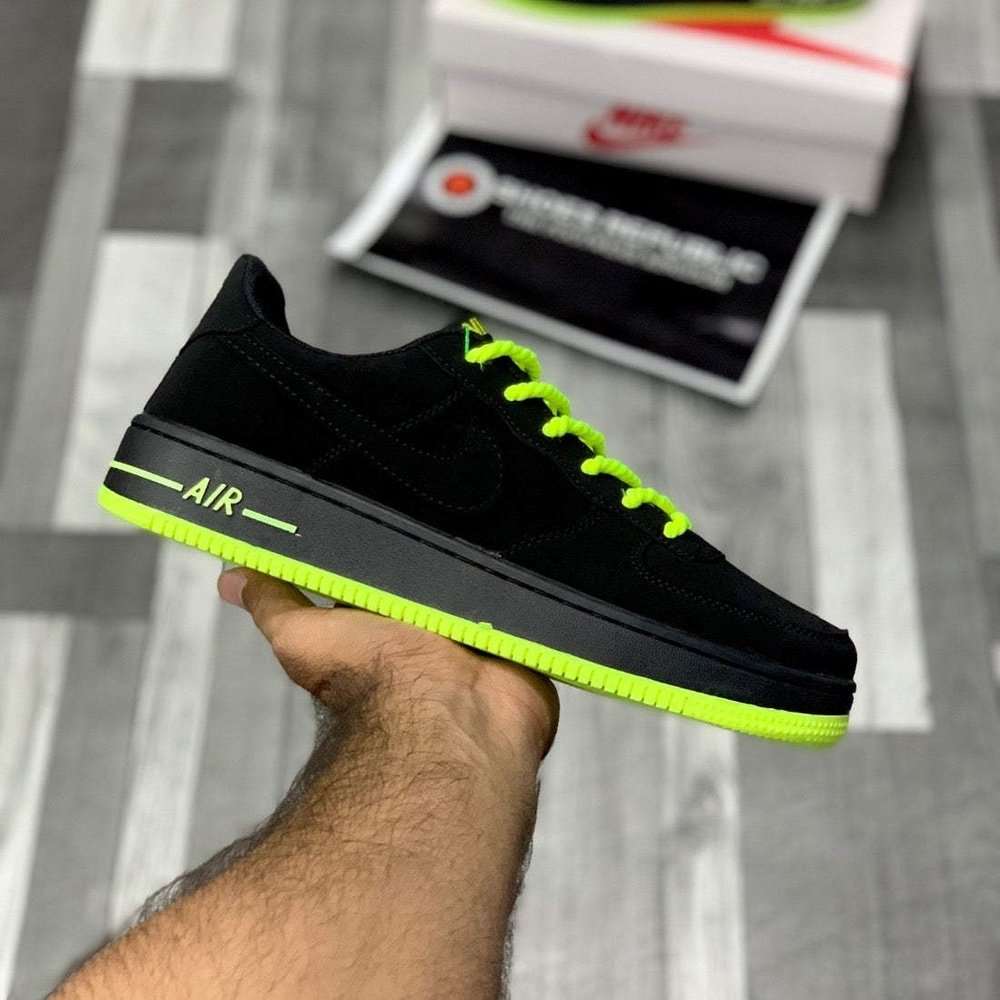 AF1 Neon Rope Lace Sneakers | Stand Out from the Crowd - ShoesRepublic