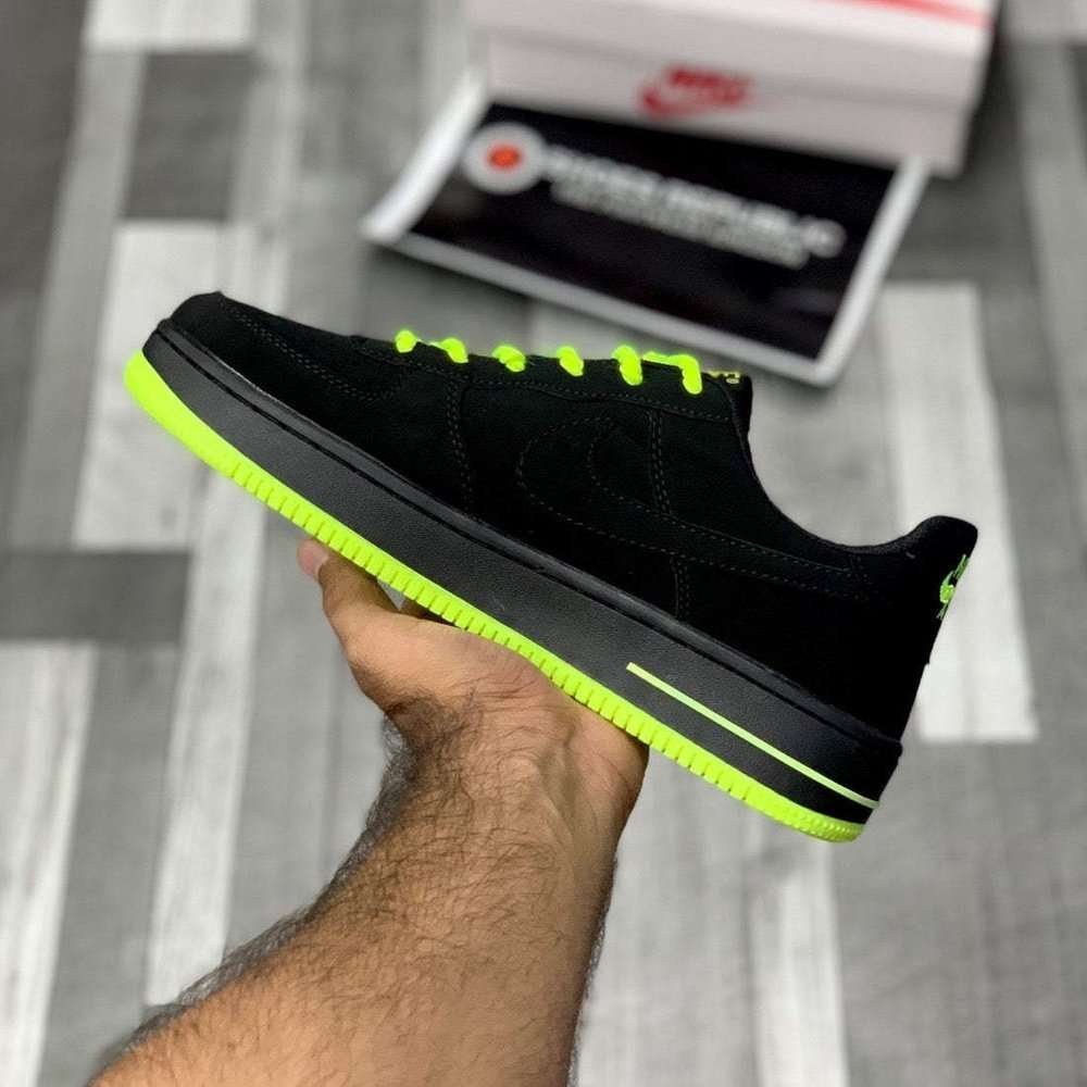 AF1 Neon Rope Lace Sneakers | Stand Out from the Crowd - ShoesRepublic