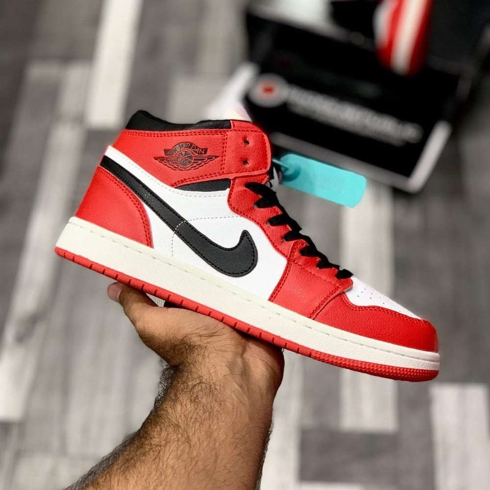 AJ-1 High "Chicago" | Iconic Red & Black Colorway - ShoesRepublic