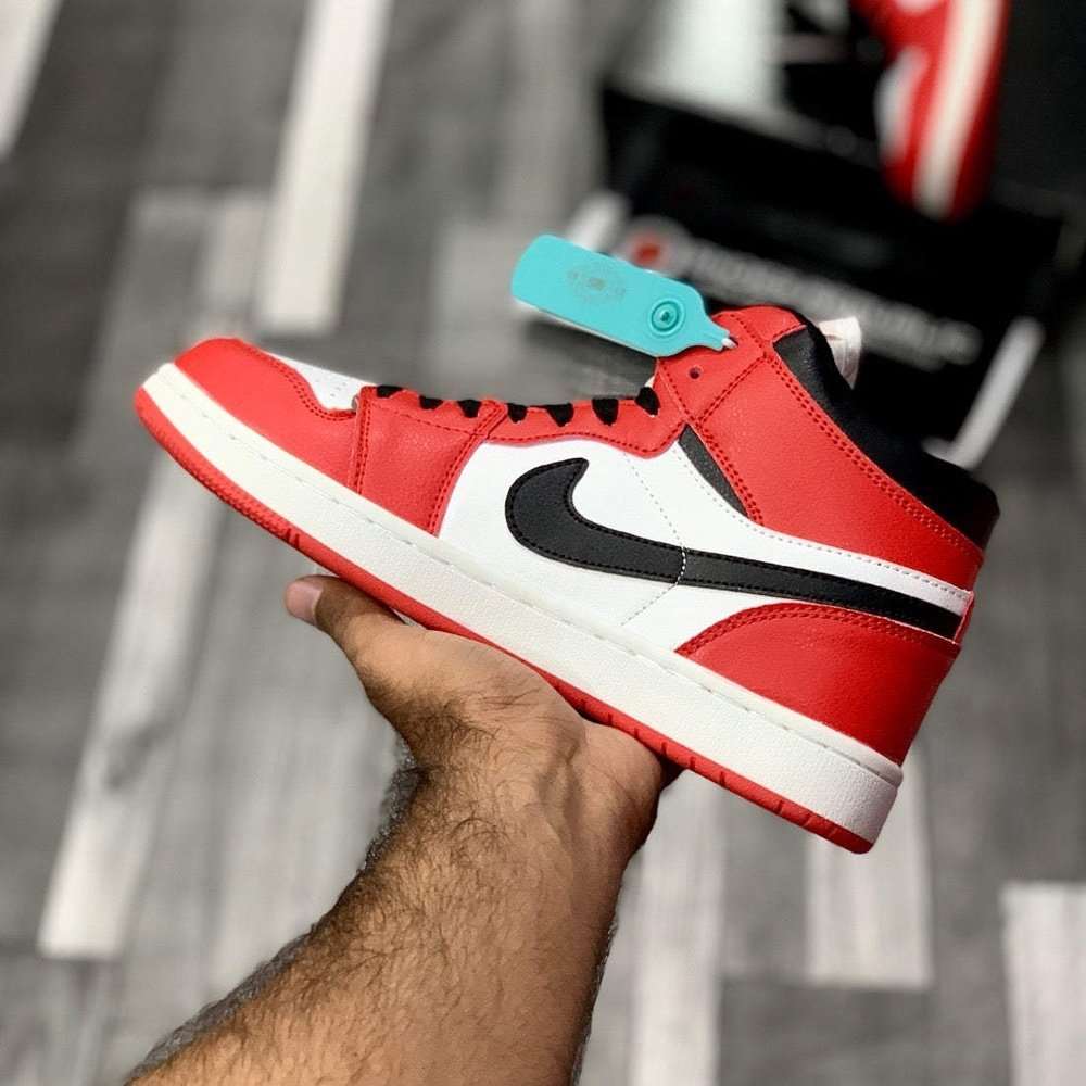 AJ-1 High "Chicago" | Iconic Red & Black Colorway - ShoesRepublic