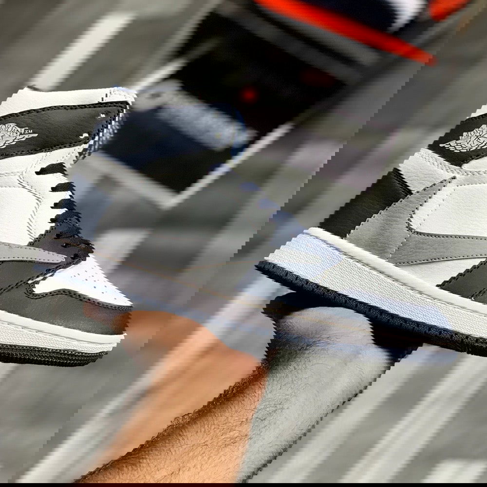 Navy Jordan Air Jordan Mid Night AJ-1 High Traviis (Midnight Navy)