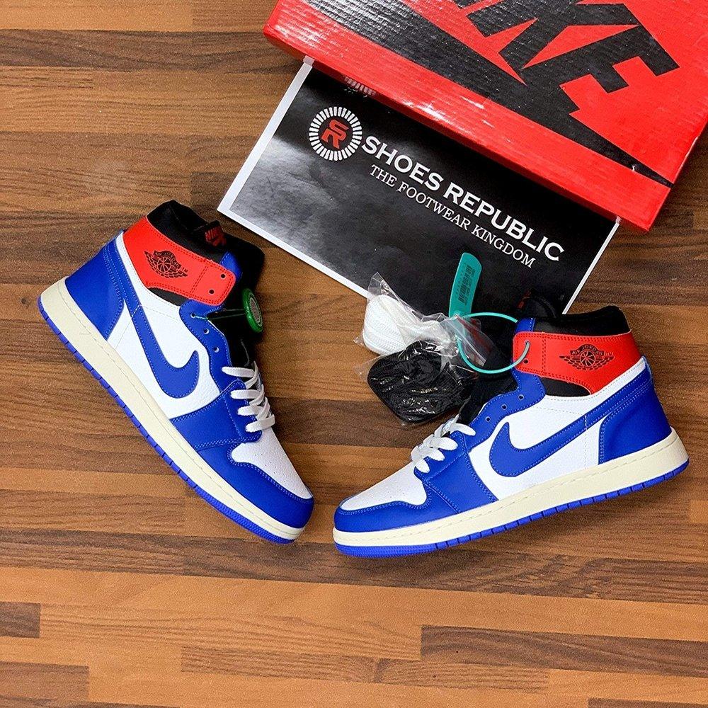 AJ-1 High Union Blue - Light Blue Sneakers - ShoesRepublic