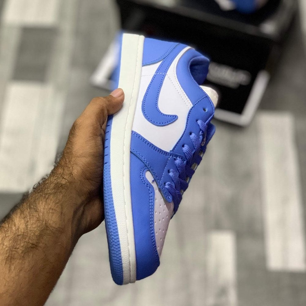 AJ-1 Low "UNC Blue" | Classic Carolina Blue - ShoesRepublic
