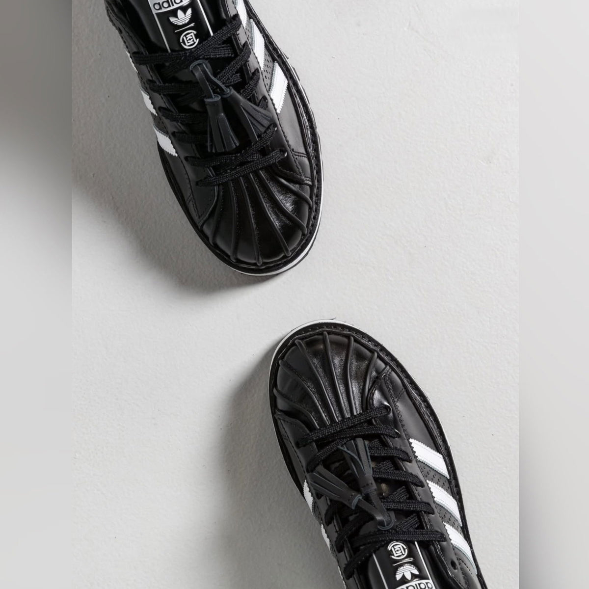 Adi Superstar CLOT by Edison Chen (Triple Black) 1:1 Batch - ShoesRepublic