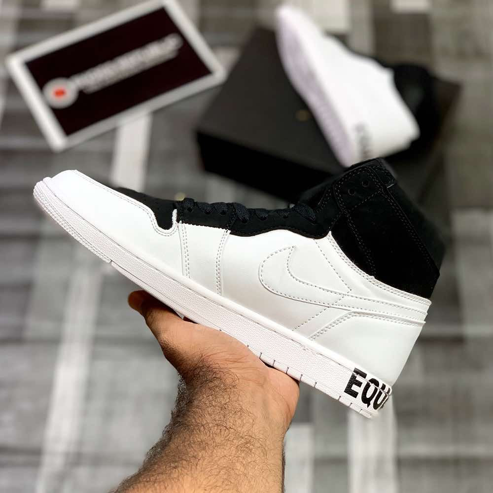 Aj-1 highttops (Equality Black) Dot Perfect Verison - ShoesRepublic