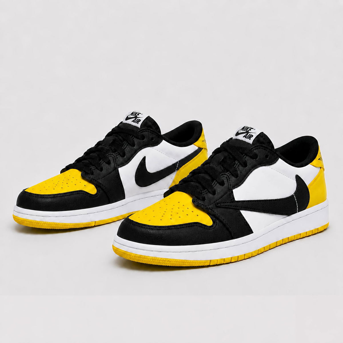 Aj-1 lows Traviis (Yellow) - ShoesRepublic