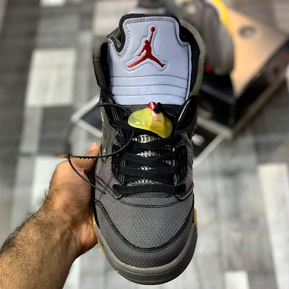 Aj-5 (x Offf-Whiitee) Premium Batch - ShoesRepublic