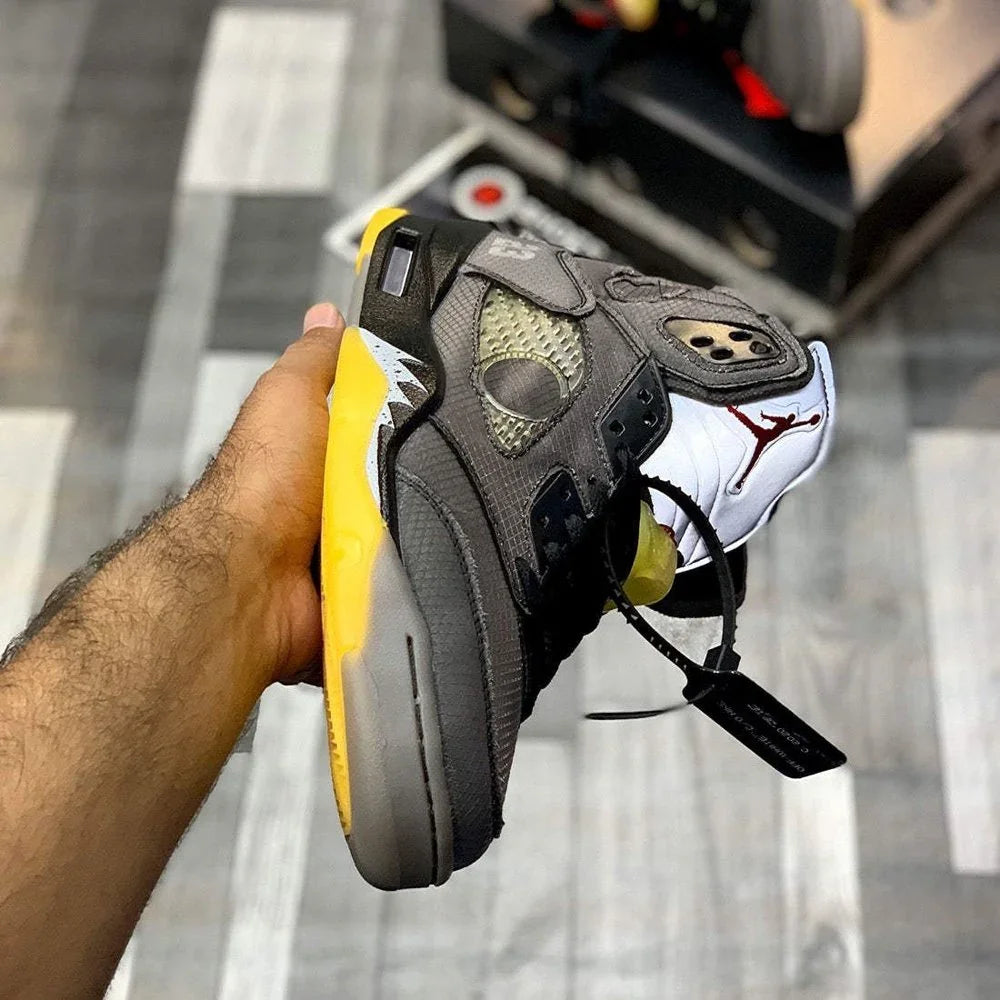 Aj-5 (x Offf-Whiitee) Premium Batch - ShoesRepublic