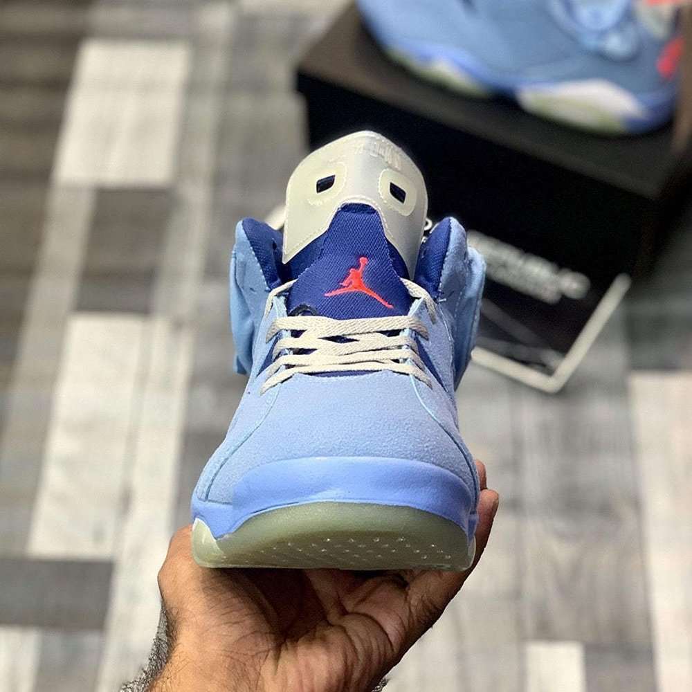 Aj-6 x Traviiis (Uniiversity Bluee) Premium Batch - ShoesRepublic