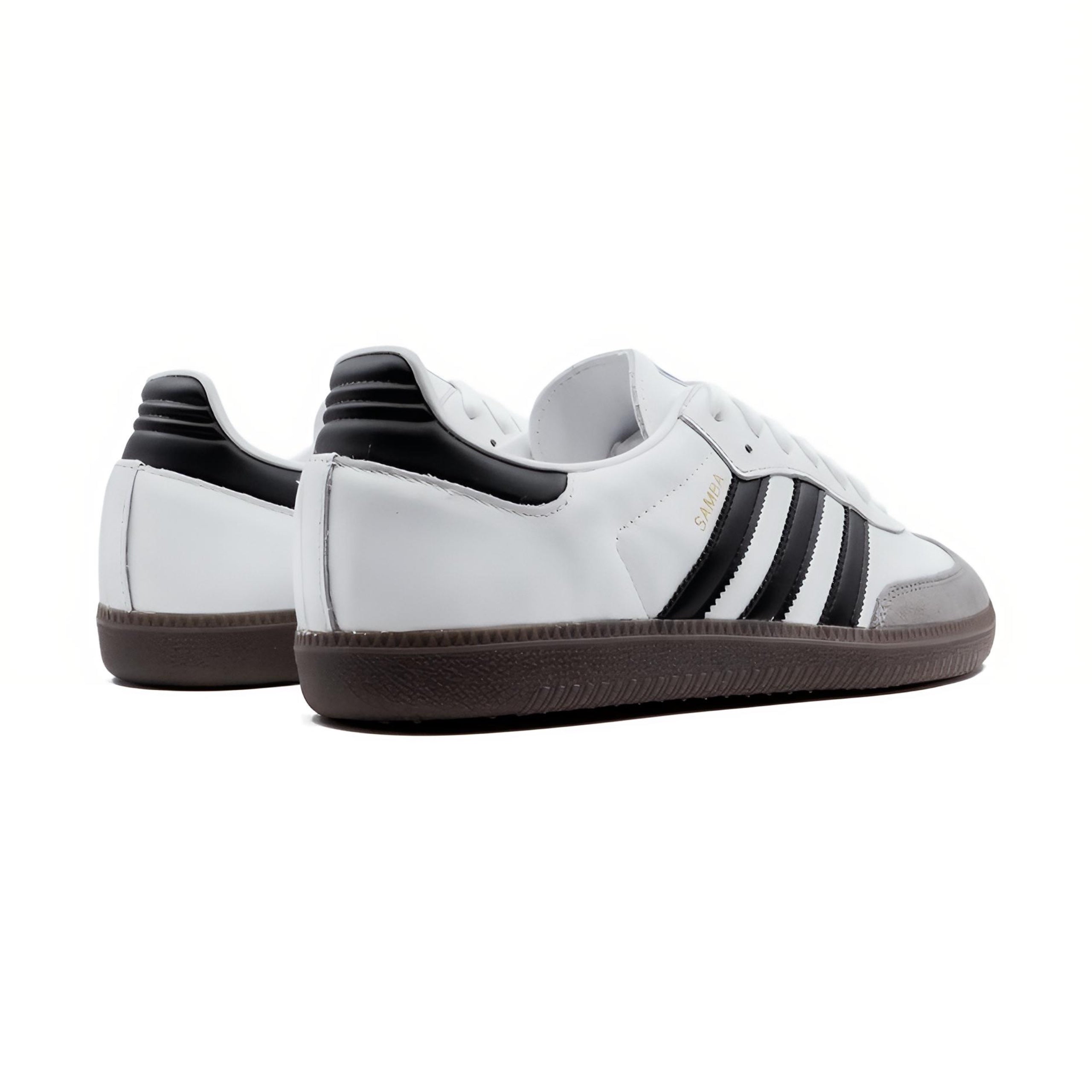 Adii Samba (White Black) Women