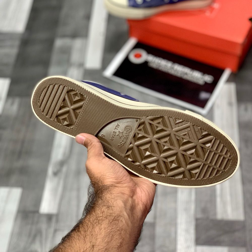 Converrsse Alll Starr HIGH “Blue” - ShoesRepublic