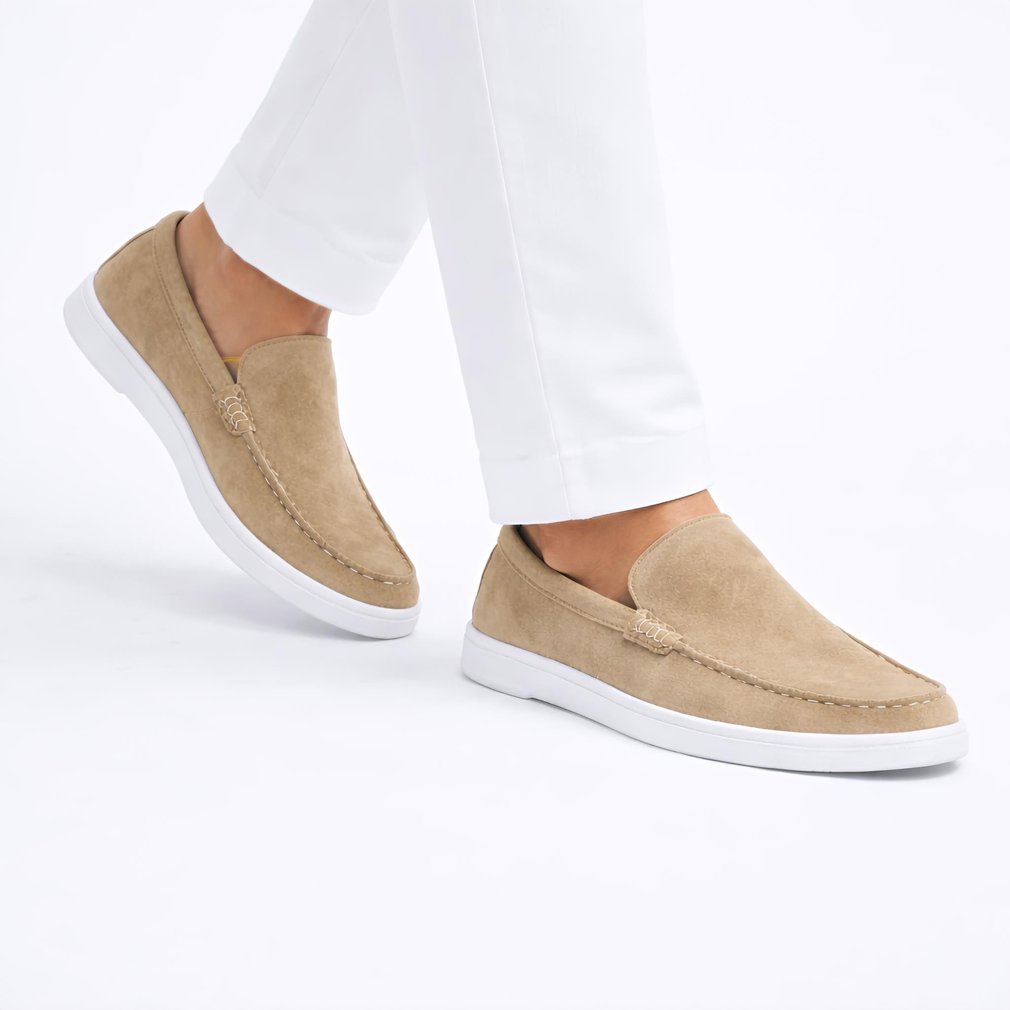 Suede Loafer Dune Suede- 100% Pure Suede Leather
