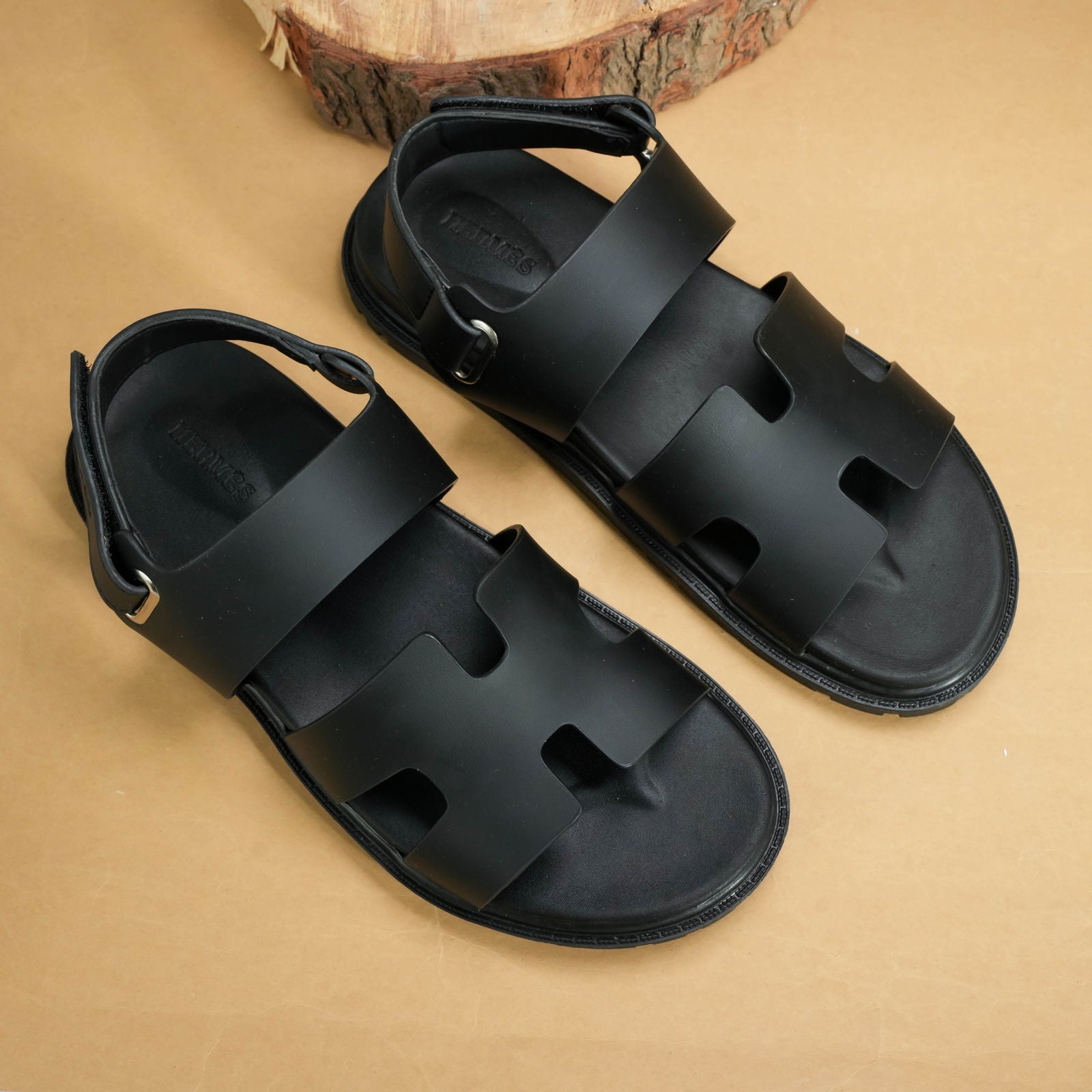Genius Sandals Black - ShoesRepublic