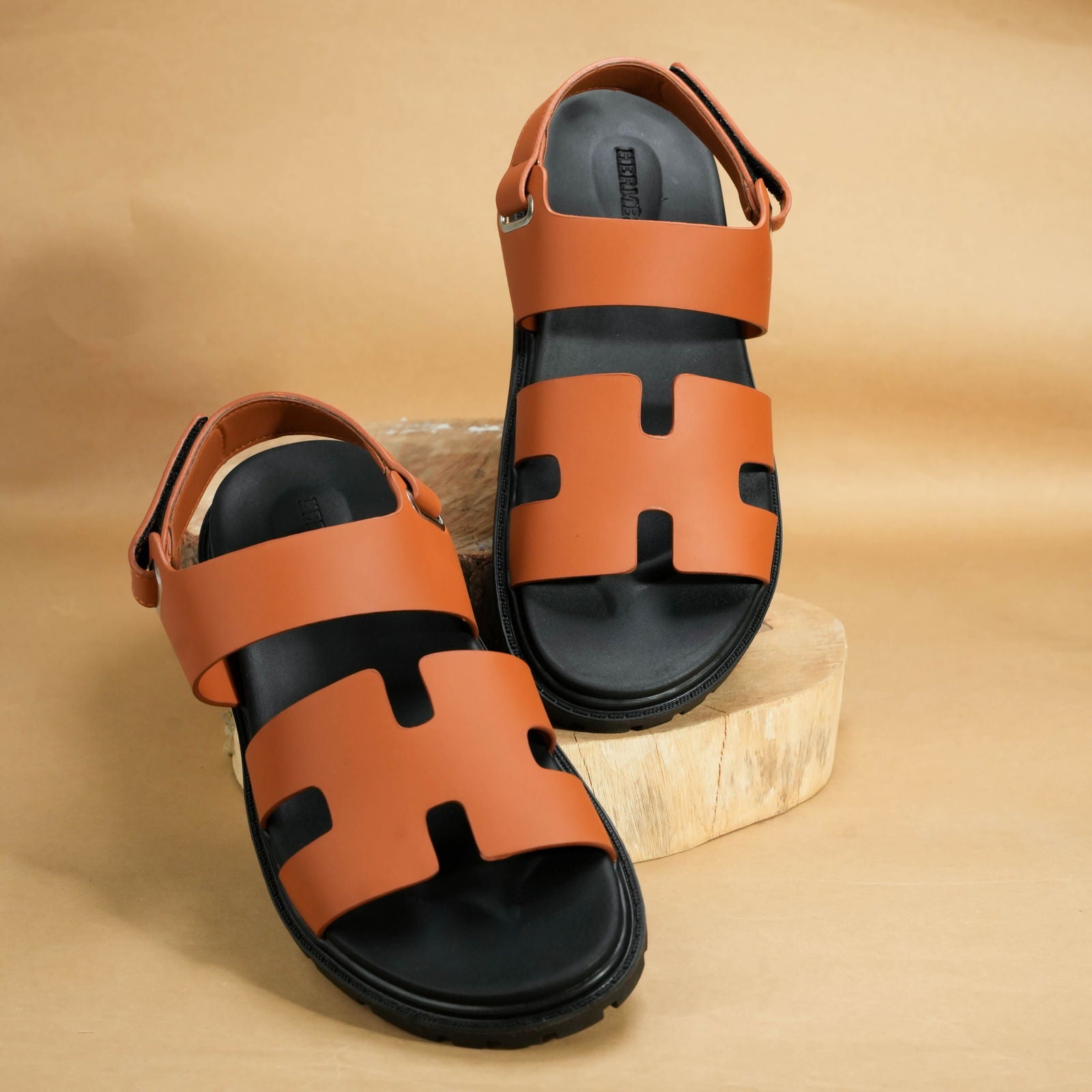 Genius Sandals Brown - ShoesRepublic