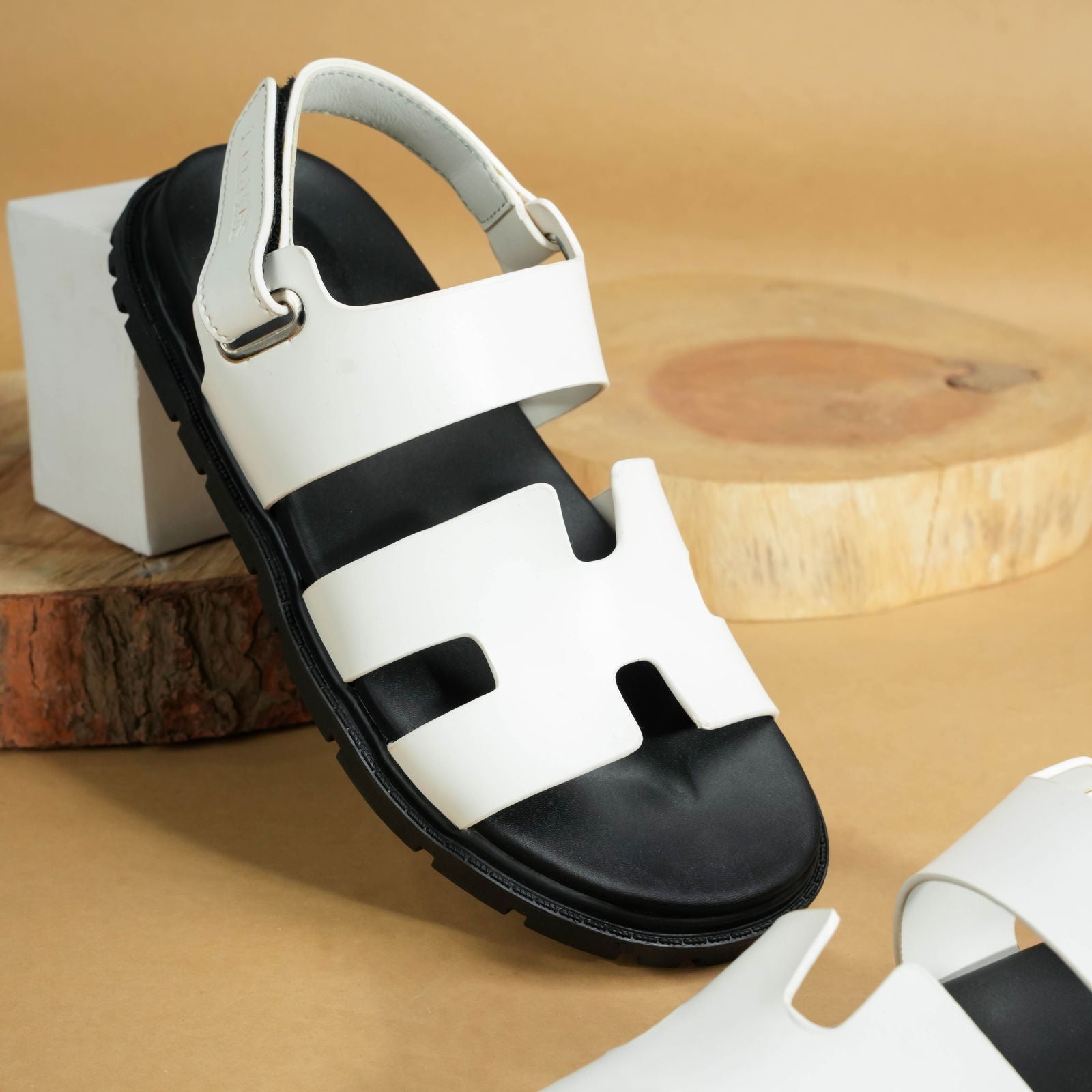 Genius Sandals White - ShoesRepublic