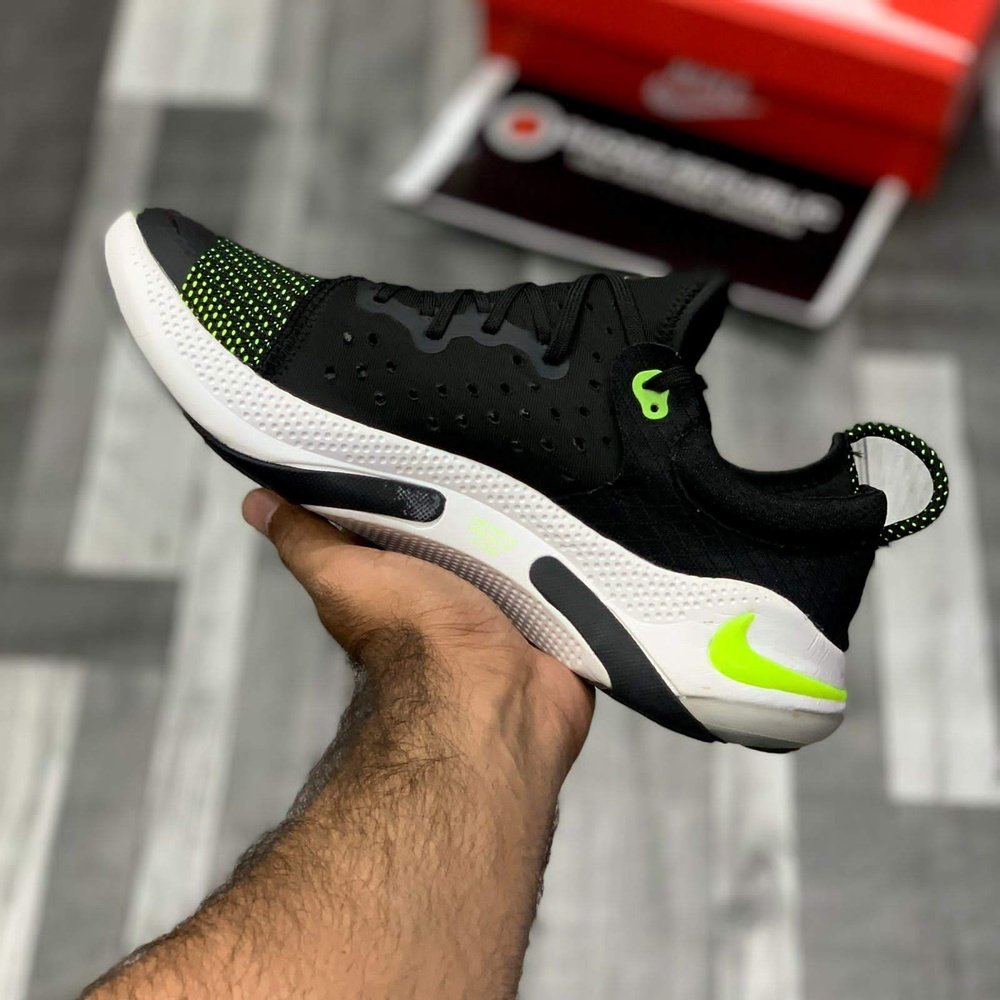 Joyriide Runn Flykniit (Black Neon) - ShoesRepublic