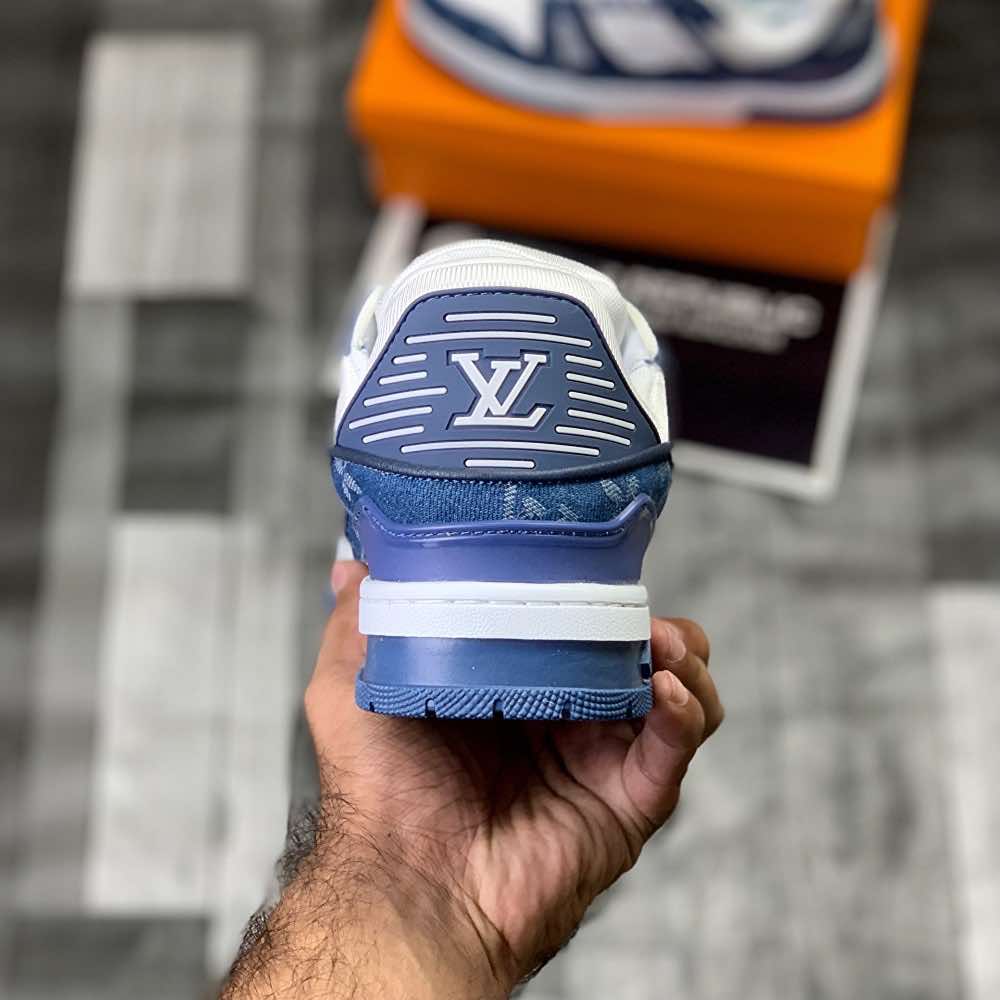 Lo-Vi Trainers Navy | Versatile Style, Easy to Match - ShoesRepublic