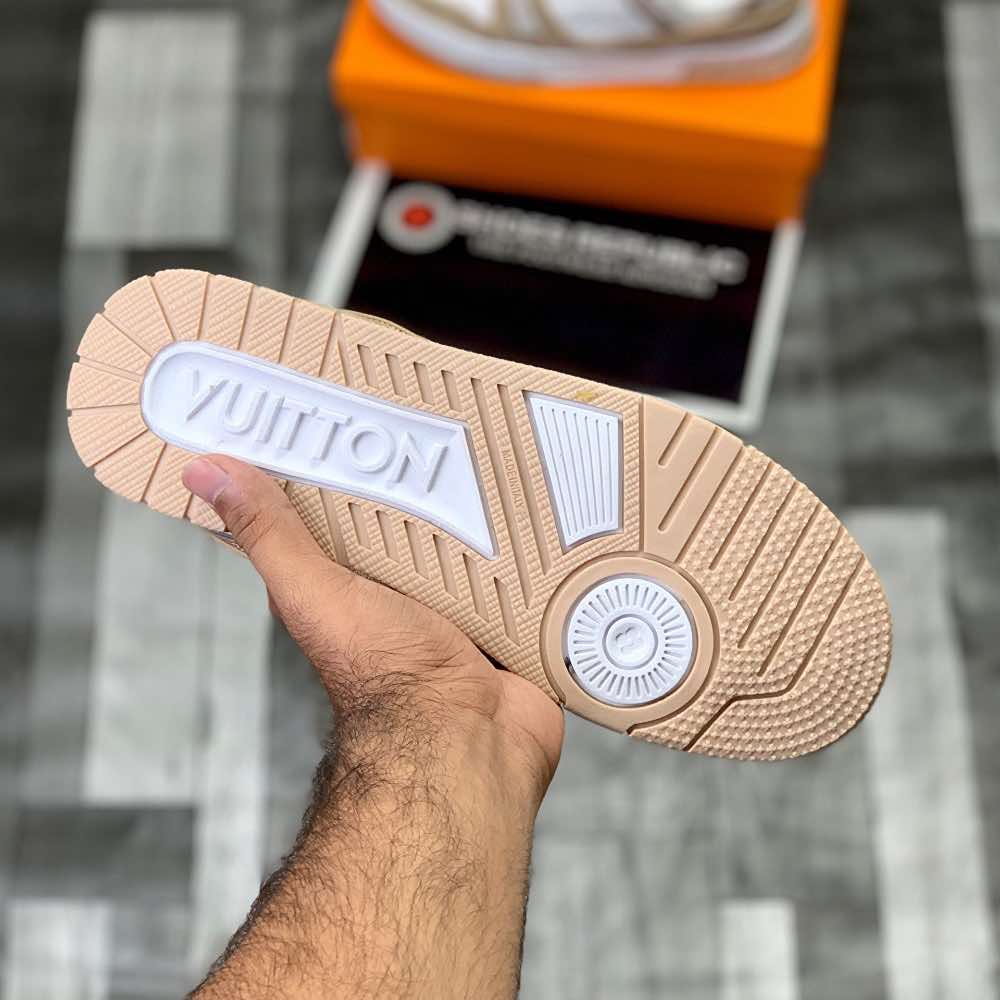 Lo-Vi Trainers Wheat | Earthy Tones, Casual Vibes - ShoesRepublic