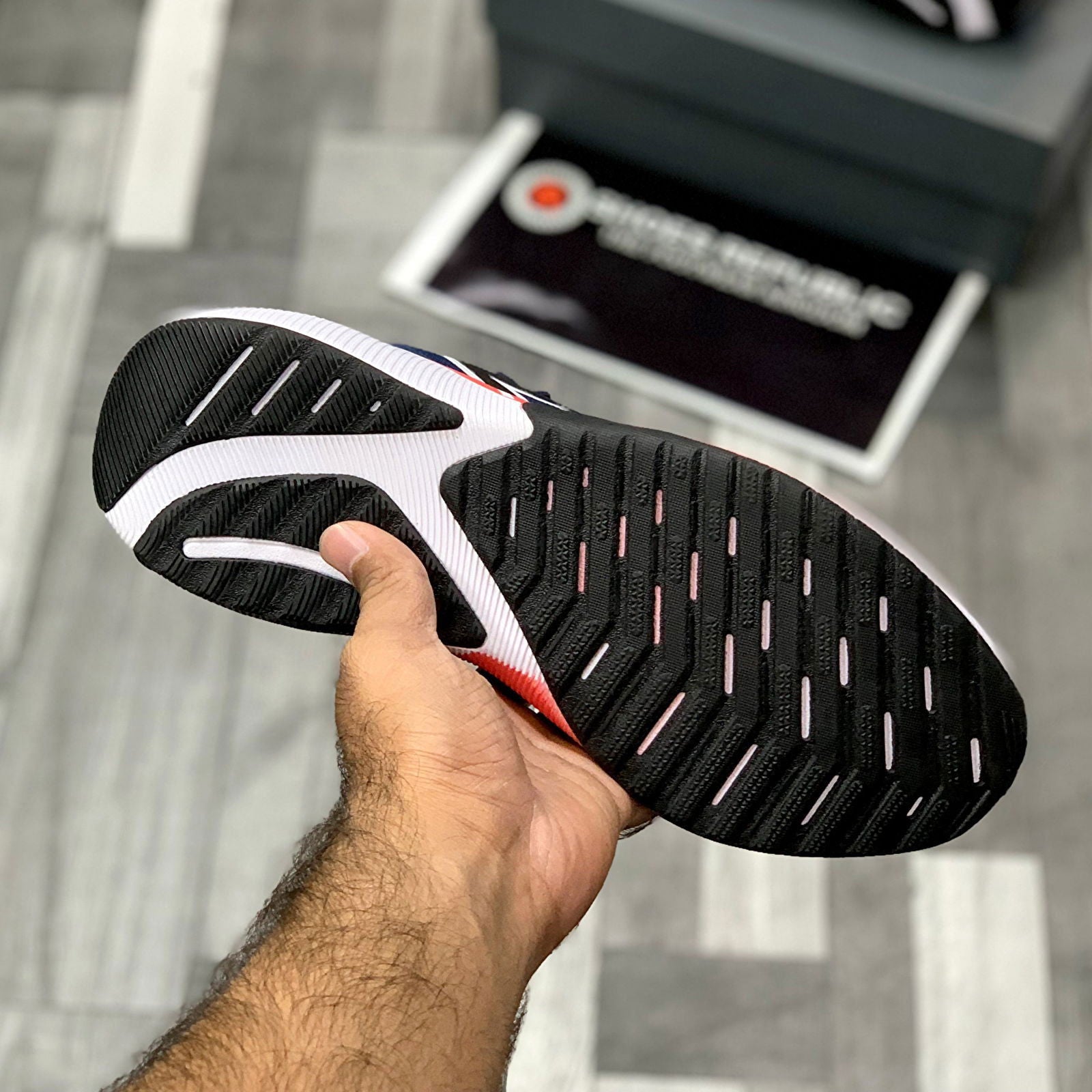 NB FuelCell Propel RMX v2 Navy Orange - ShoesRepublic