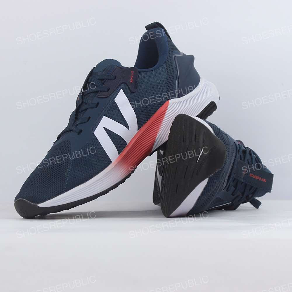 NB FuelCell Propel RMX v2 Navy Orange - ShoesRepublic