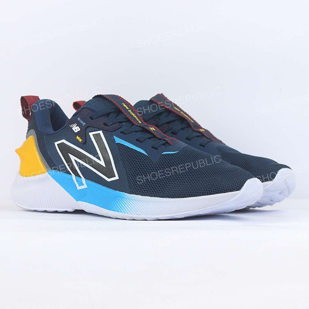 NB FuelCell Propel RMX v2 Navy Yellow - ShoesRepublic