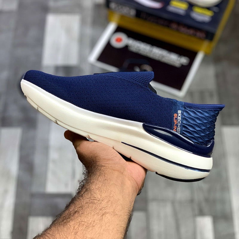 Skeccherrs Hyperburst Slip-ins "Navy" - ShoesRepublic