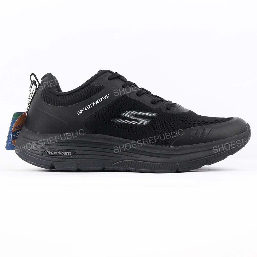 Skecherrs Dlux Hyperburst "All Black" - ShoesRepublic