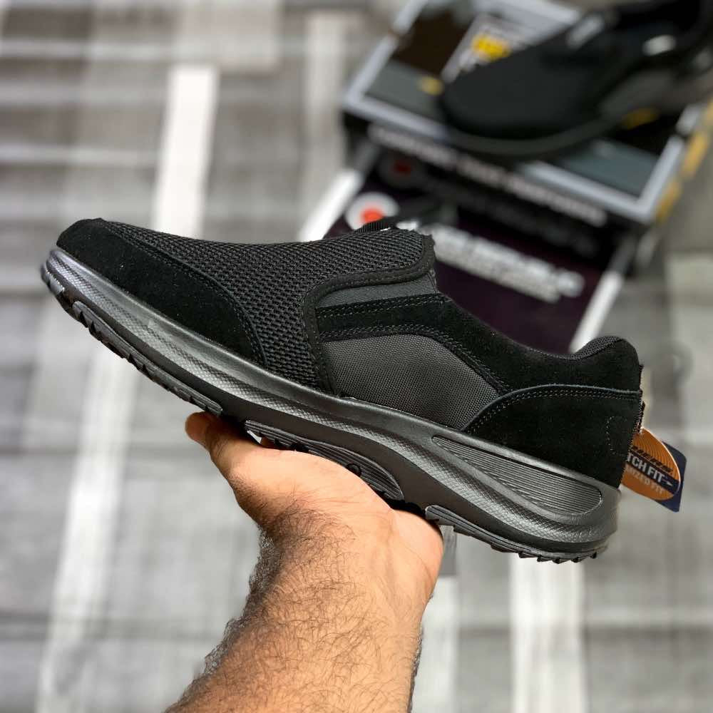 Skecherrs GoWalk Outdoor Slip-In "All Black" - ShoesRepublic