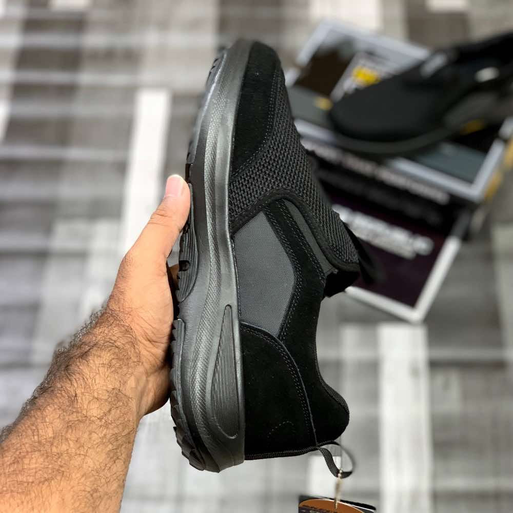 Skecherrs GoWalk Outdoor Slip-In "All Black" - ShoesRepublic