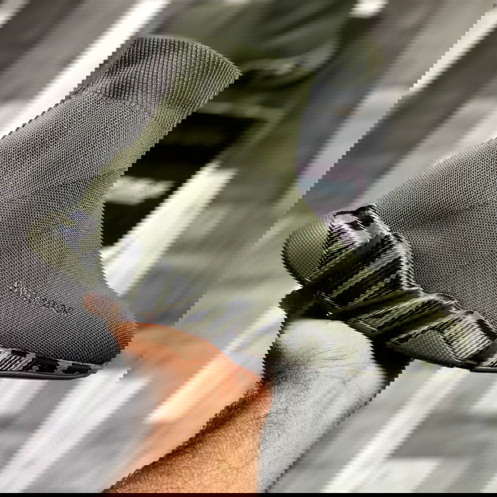 Speeed Traiiners 2.O Graffitti (Army Green) - ShoesRepublic
