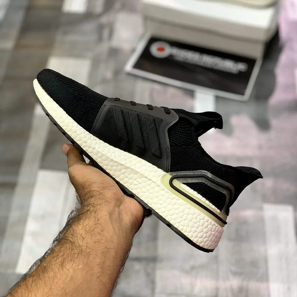 UB-19 Trainers Black - Comfortable Running Shoes - ShoesRepublic