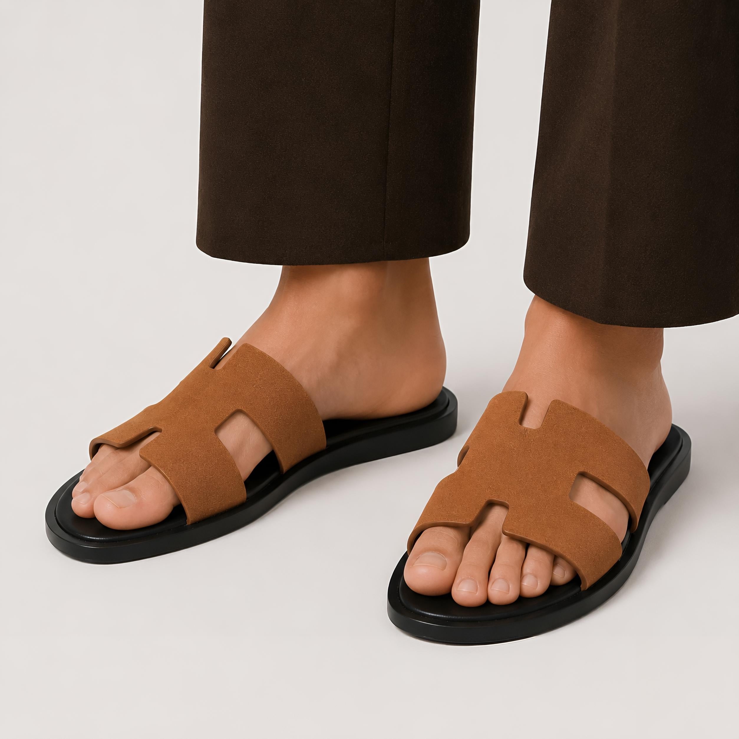 Izmir (Black Vintage tan)