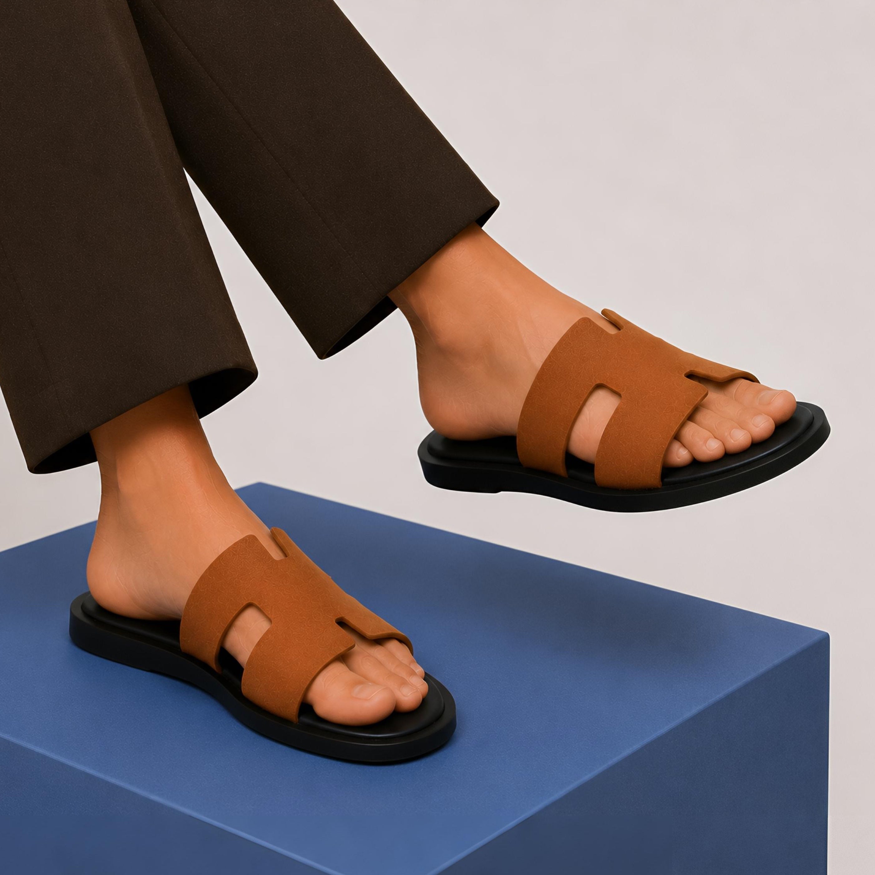 Izmir (Black Vintage tan)