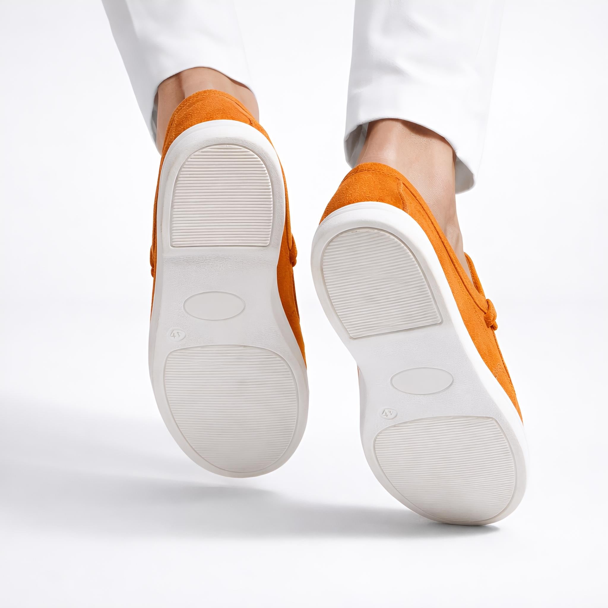 Suede Loafer Cosmic Flame- 100% Pure Suede Leather