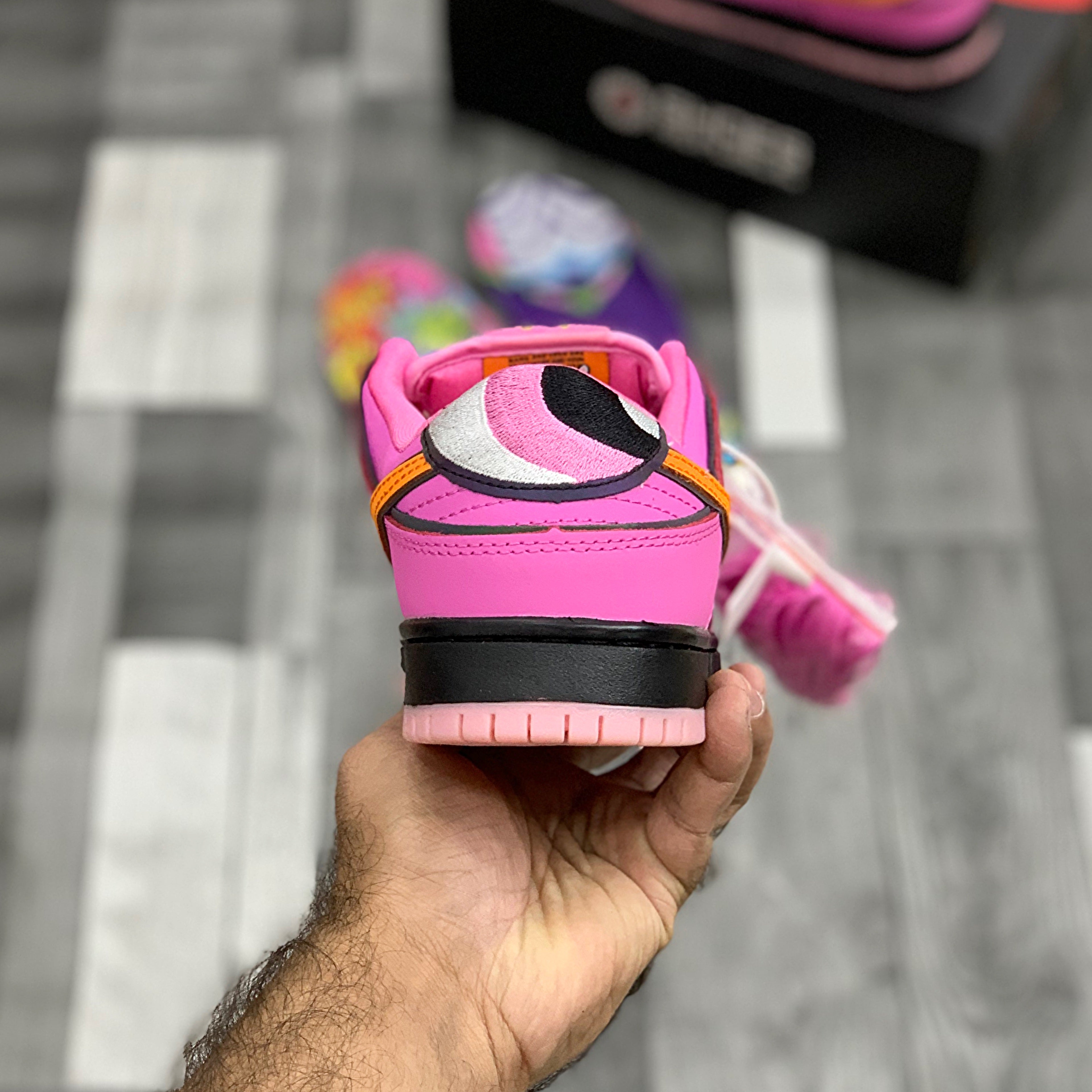 SB Dunkks Powerpuff Edition (Blossom)