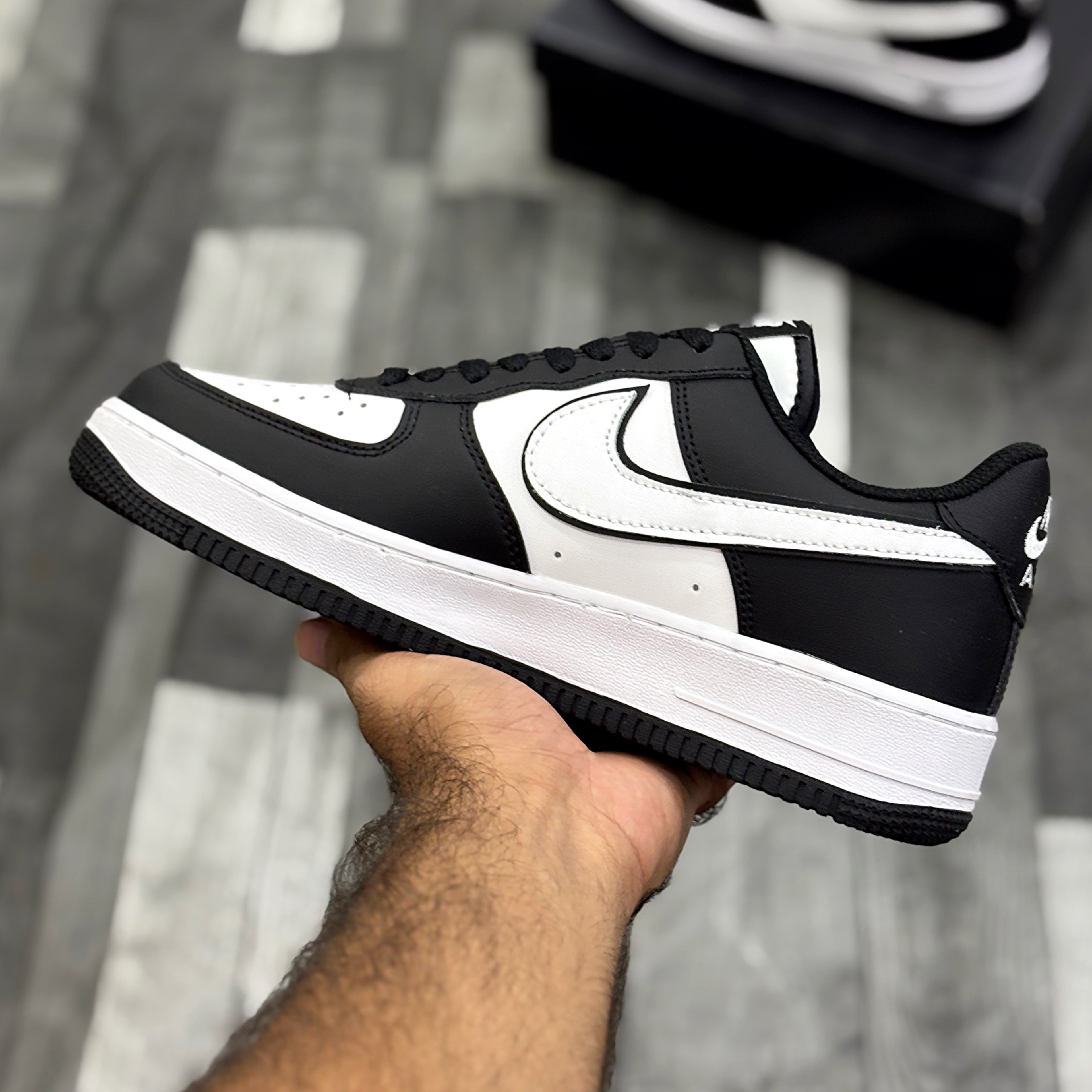 AF-1 Black White Premium Batch
