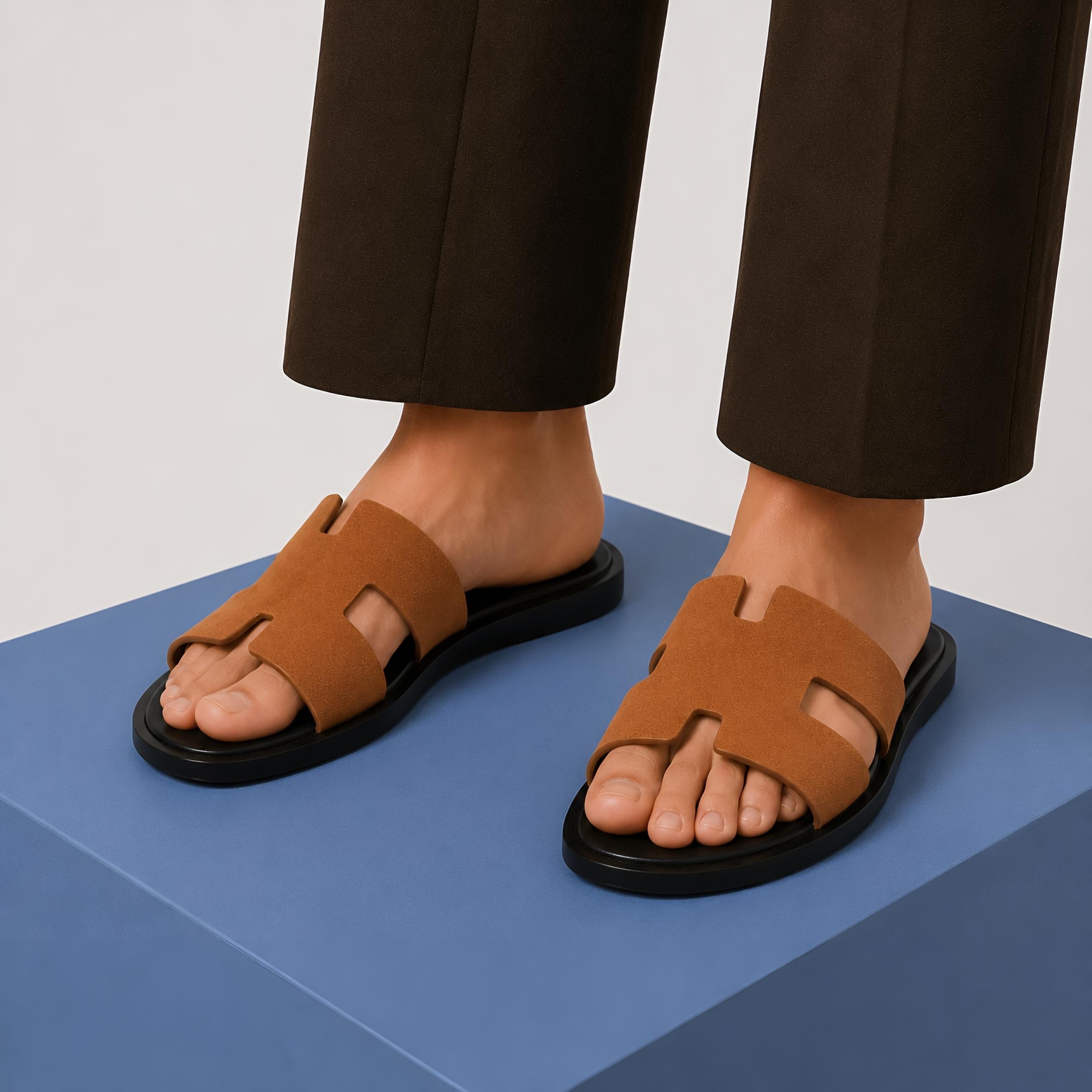 Izmir (Black Vintage tan)