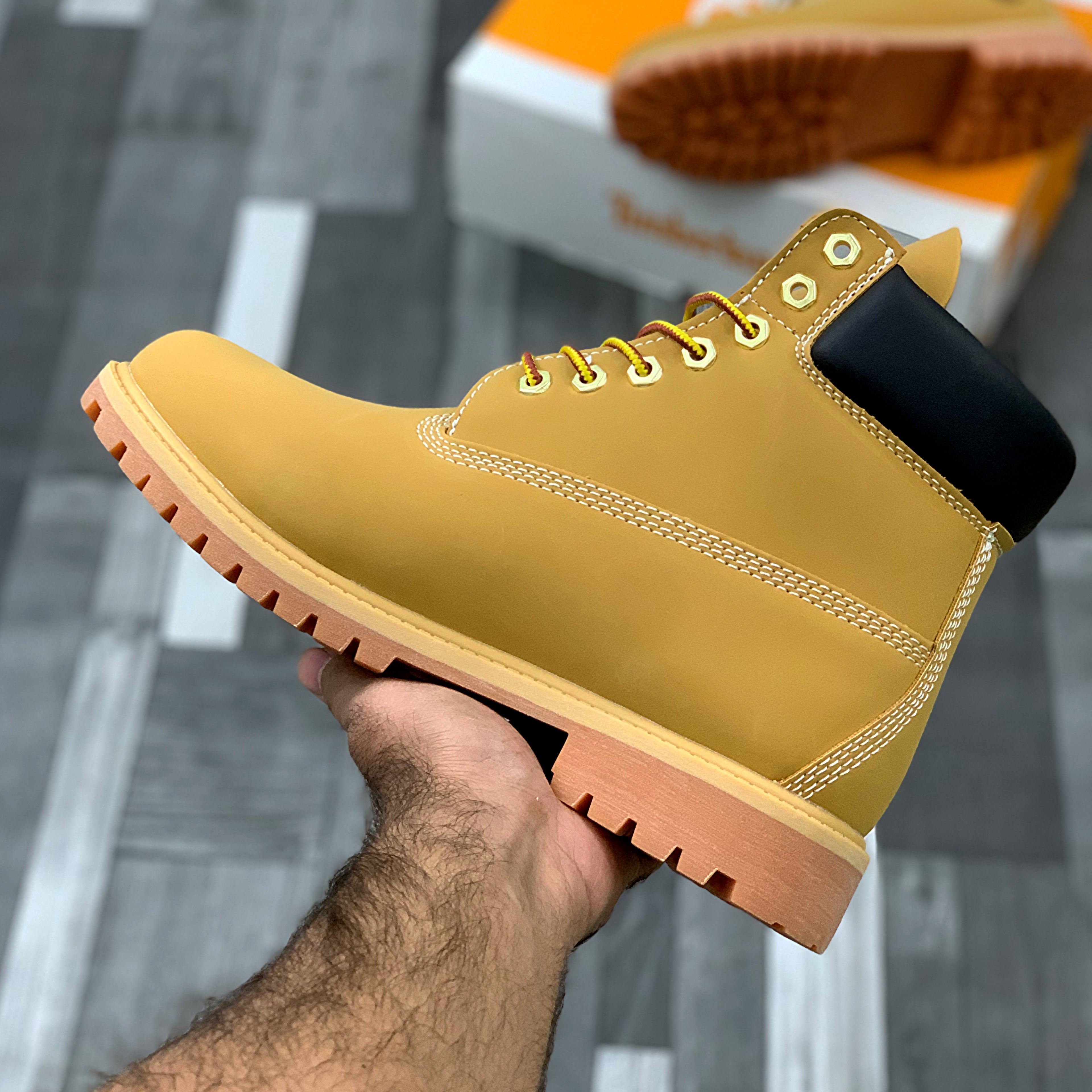 Timberlland Boots (Camel)