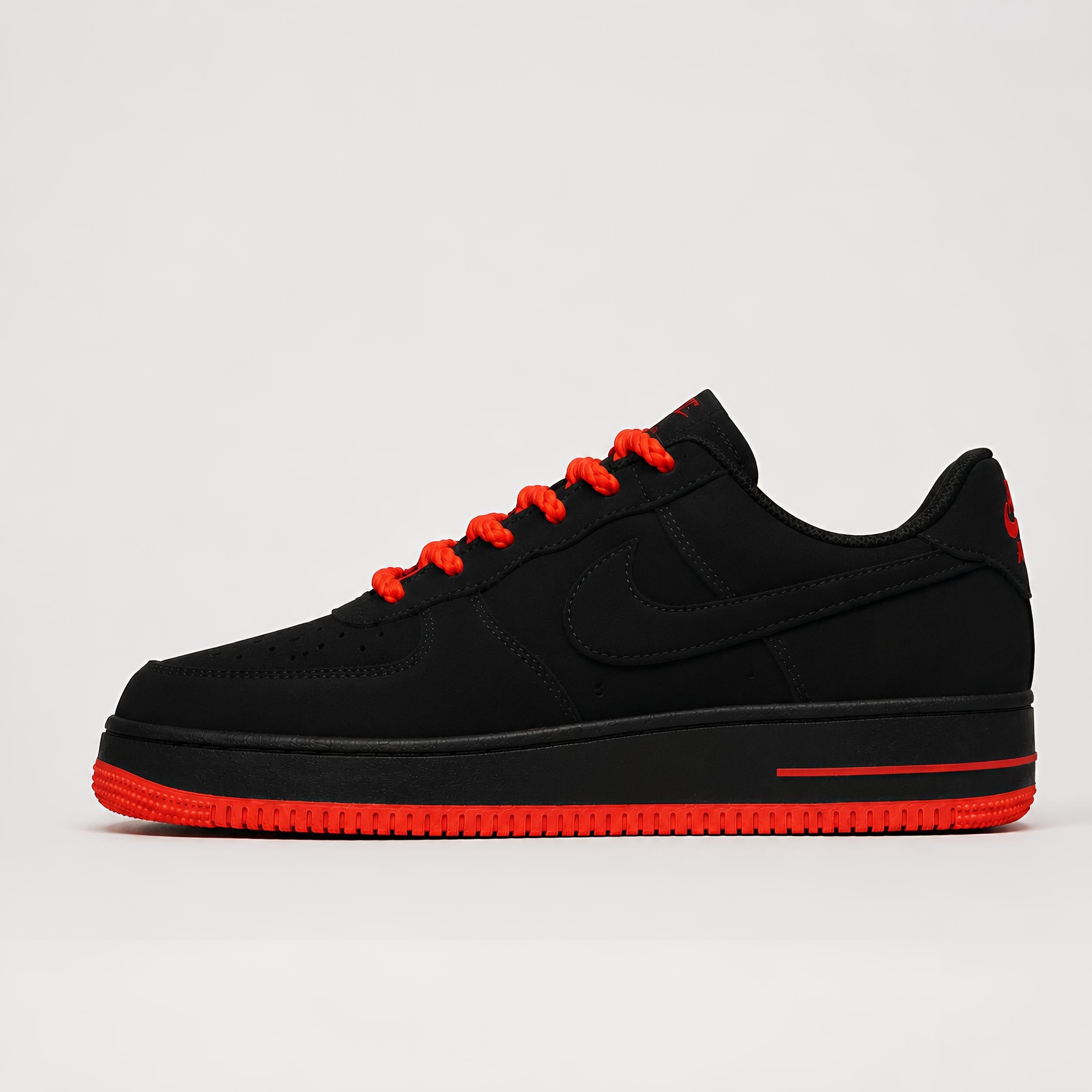 Air Force 1 Red Rope Laces | Bold Statement Sneaker