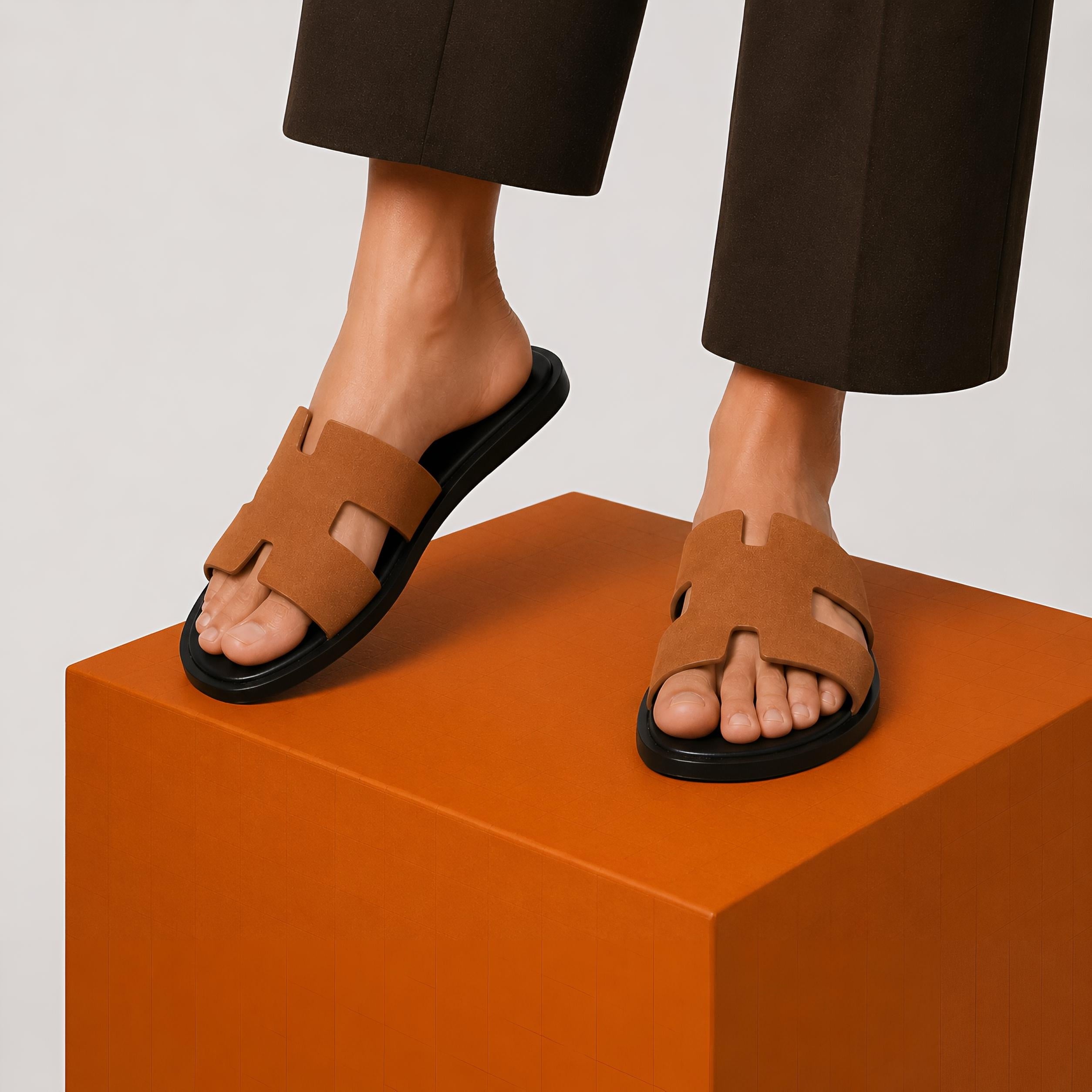 Izmir (Black Vintage tan)