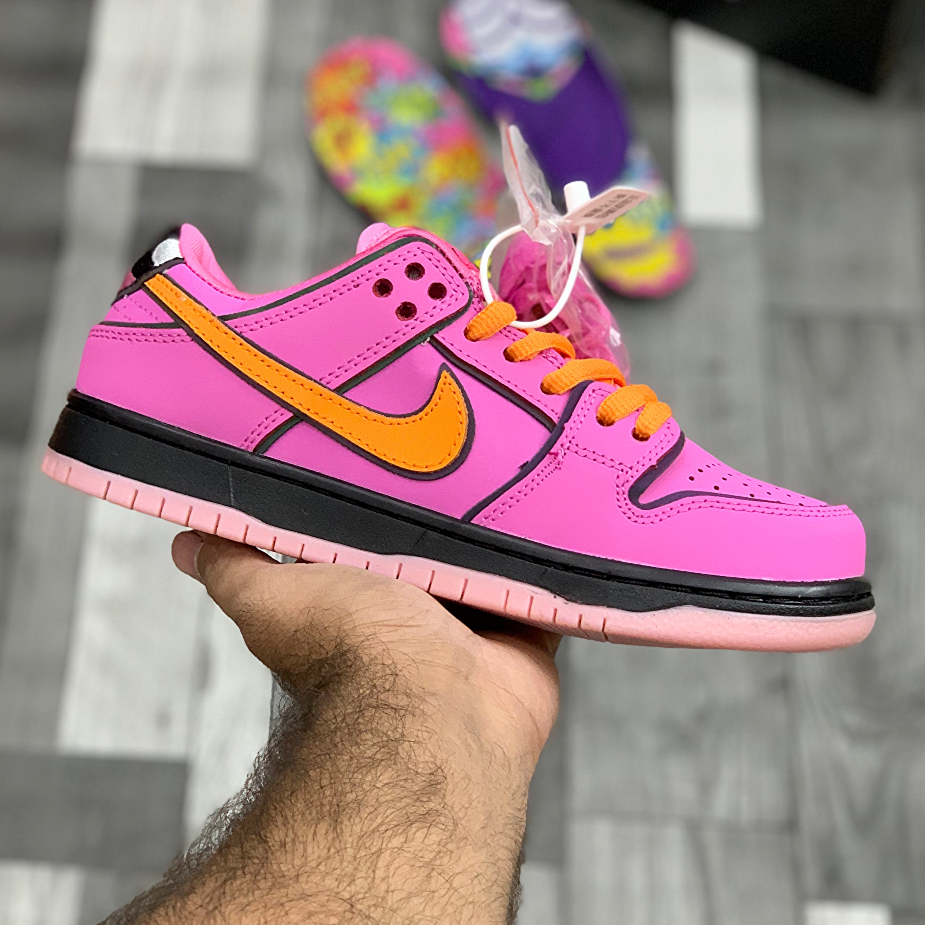 SB Dunkks Powerpuff Edition (Blossom)