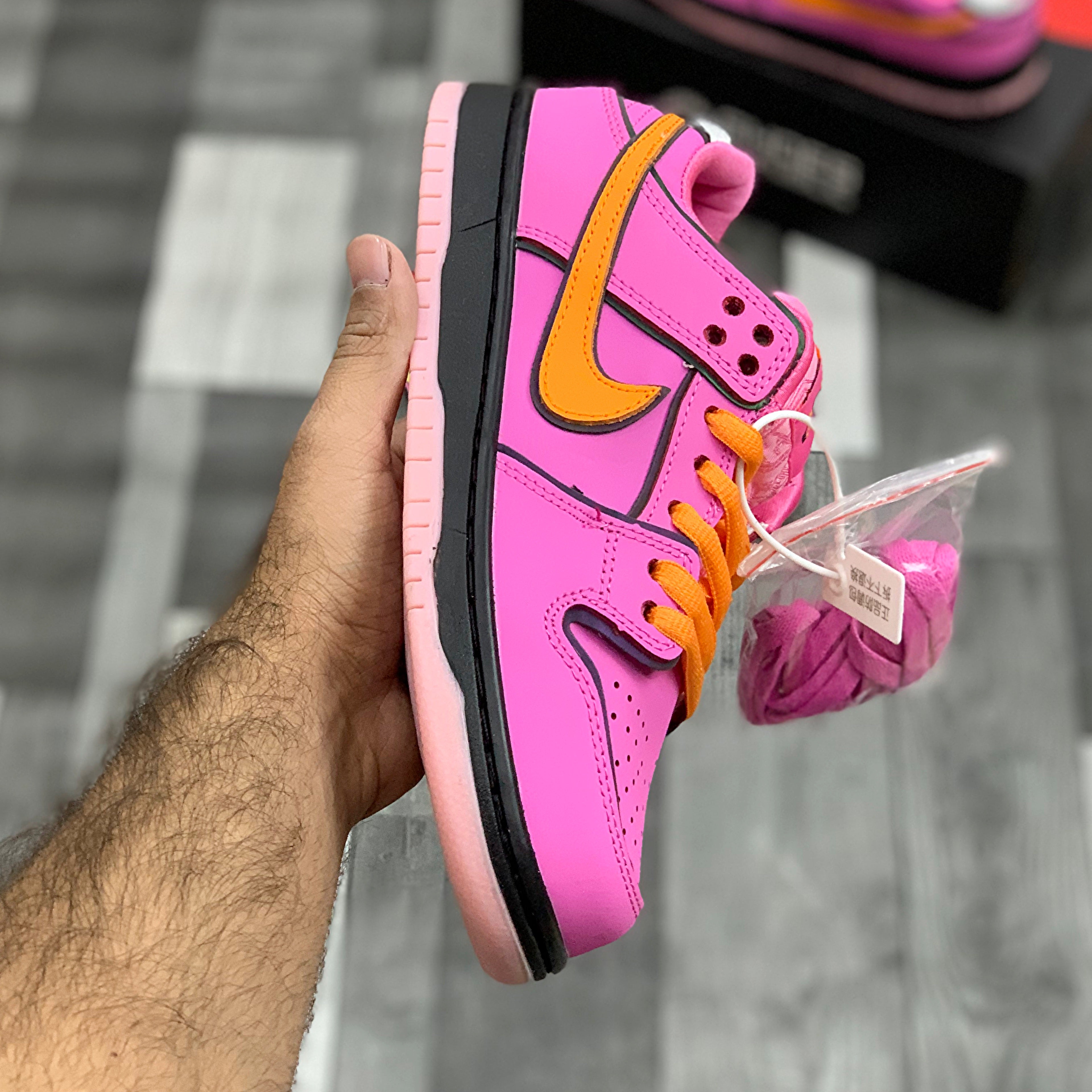 SB Dunkks Powerpuff Edition (Blossom)