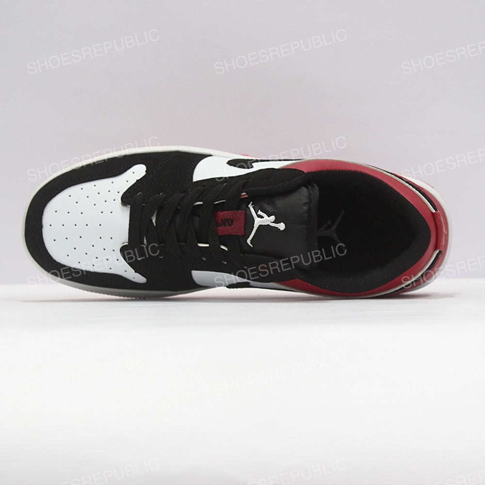 Air Jordan 1 Low Black Toe - Classic Black & Red