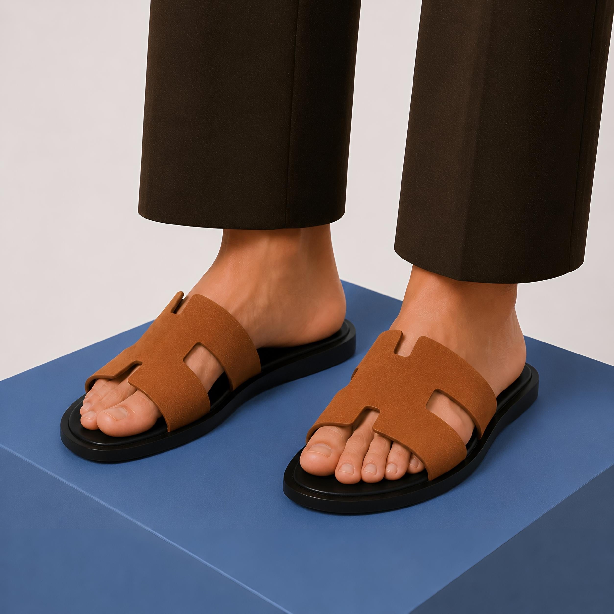 Izmir (Black Vintage tan)