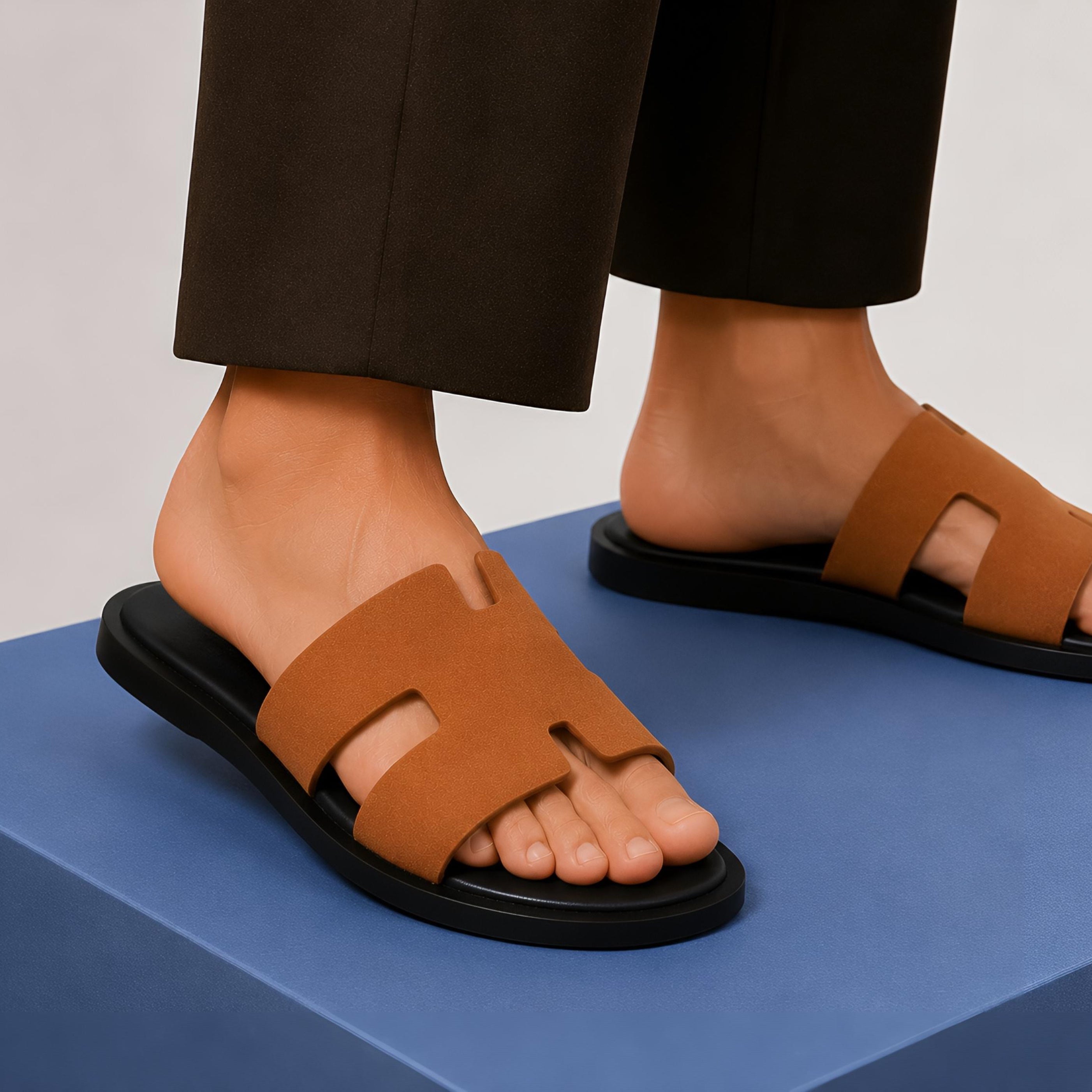Izmir (Black Vintage tan)